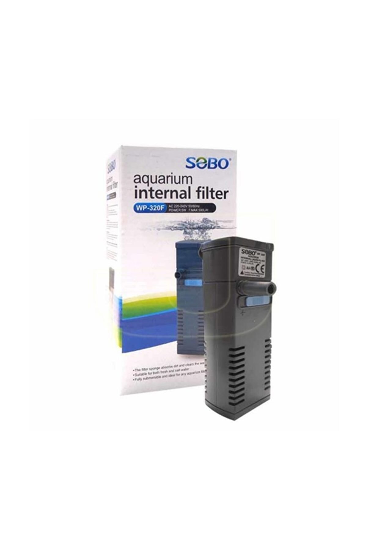 SOBO WP-1200F Güçlü Akvaryum İç Filtre (15W - 880 L/H)