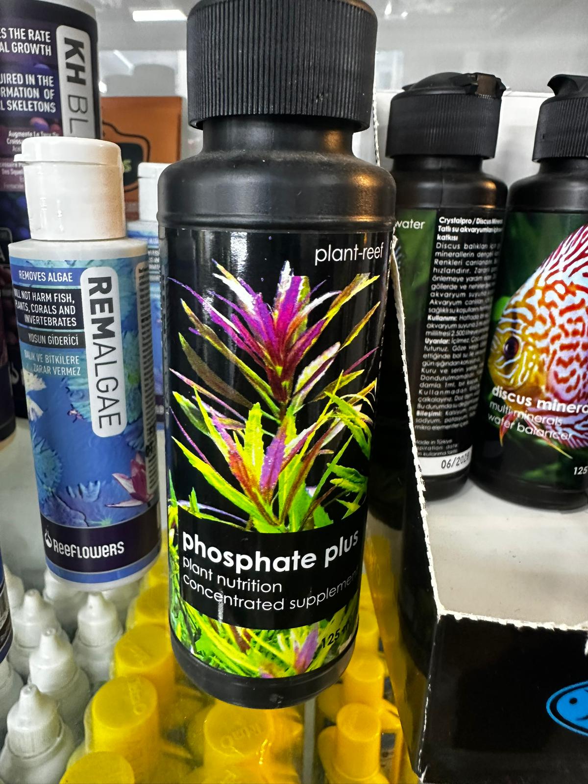 ReeFlowers Phosphate Plus Bitkili Akvaryum Fosfor Besini 125ml