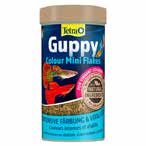 Tetra Guppy Colour Mini Flakes Lepistes Pul Balık Yemi - 250ML