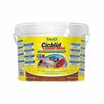 Tetra Cichlid Colour Mini Ufak Taneli Renklendirici Cichlid Balık Yemi - 10LT
