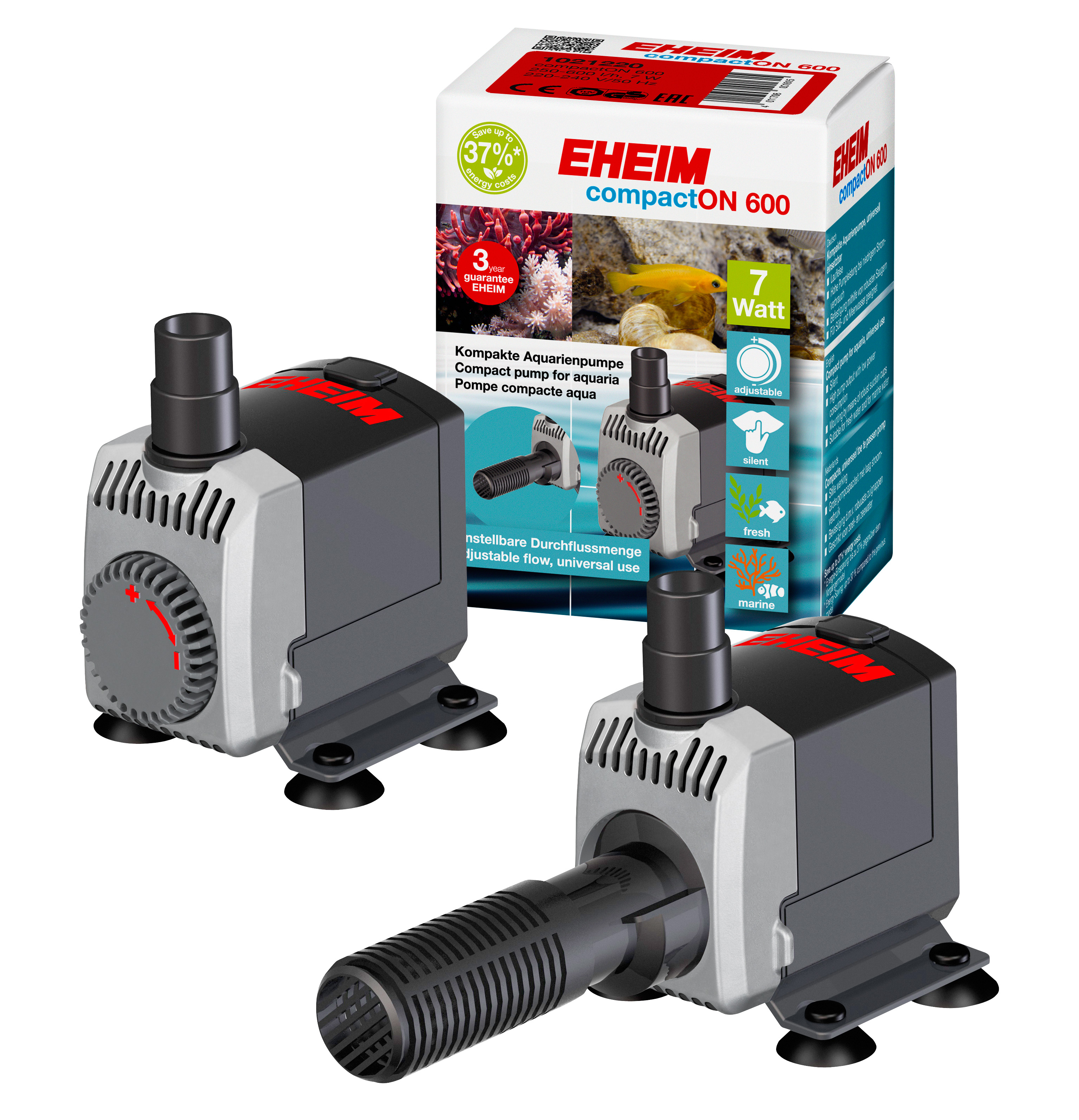 EHEIM Compact On 600 Kafa Motoru