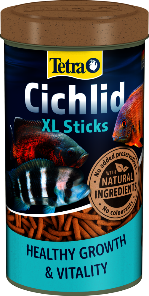 Tetra Cichlid XL Sticks Balık Yemi - 1LT