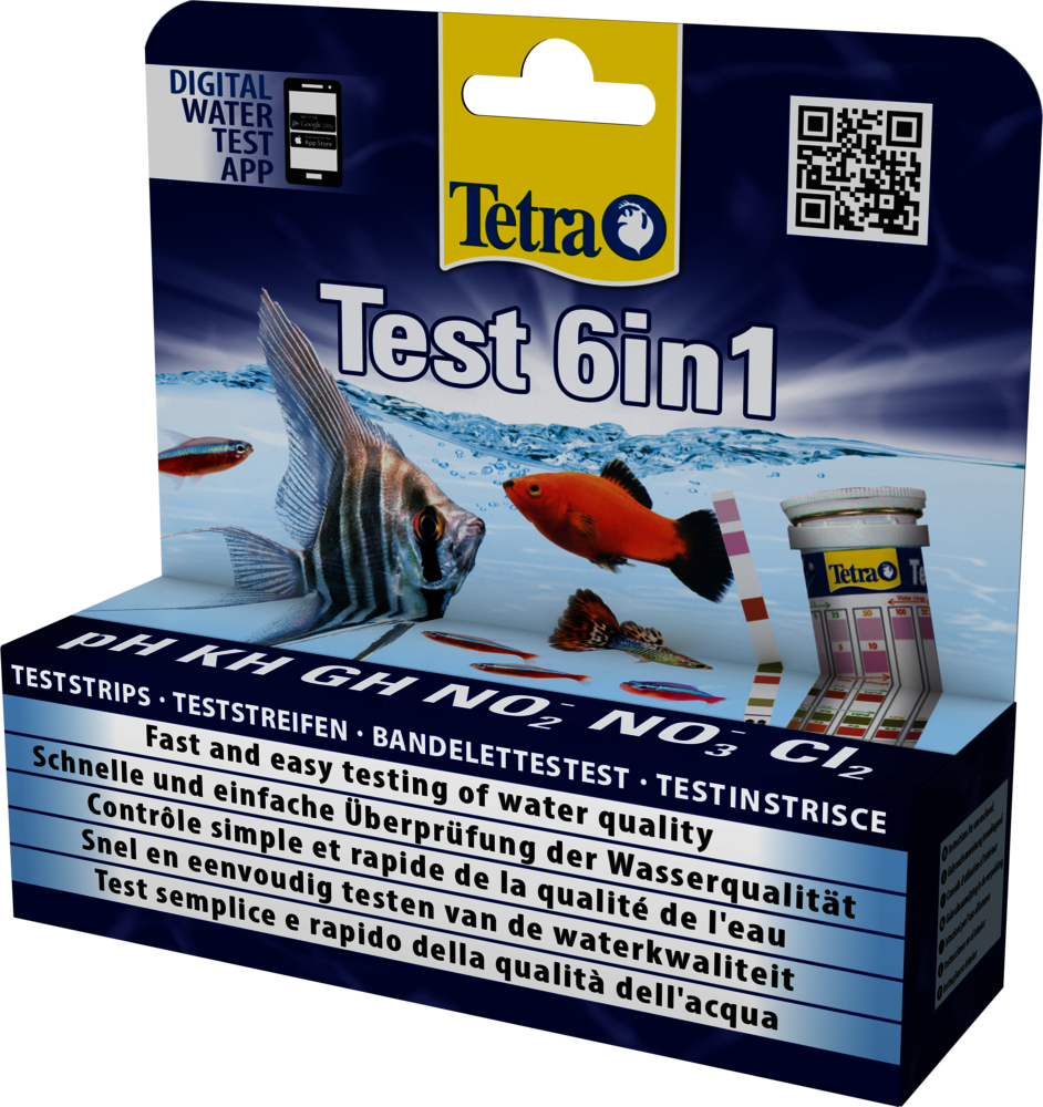 Tetra Pond Test 6in1 Stick Test Çubuğu - 25 Adet