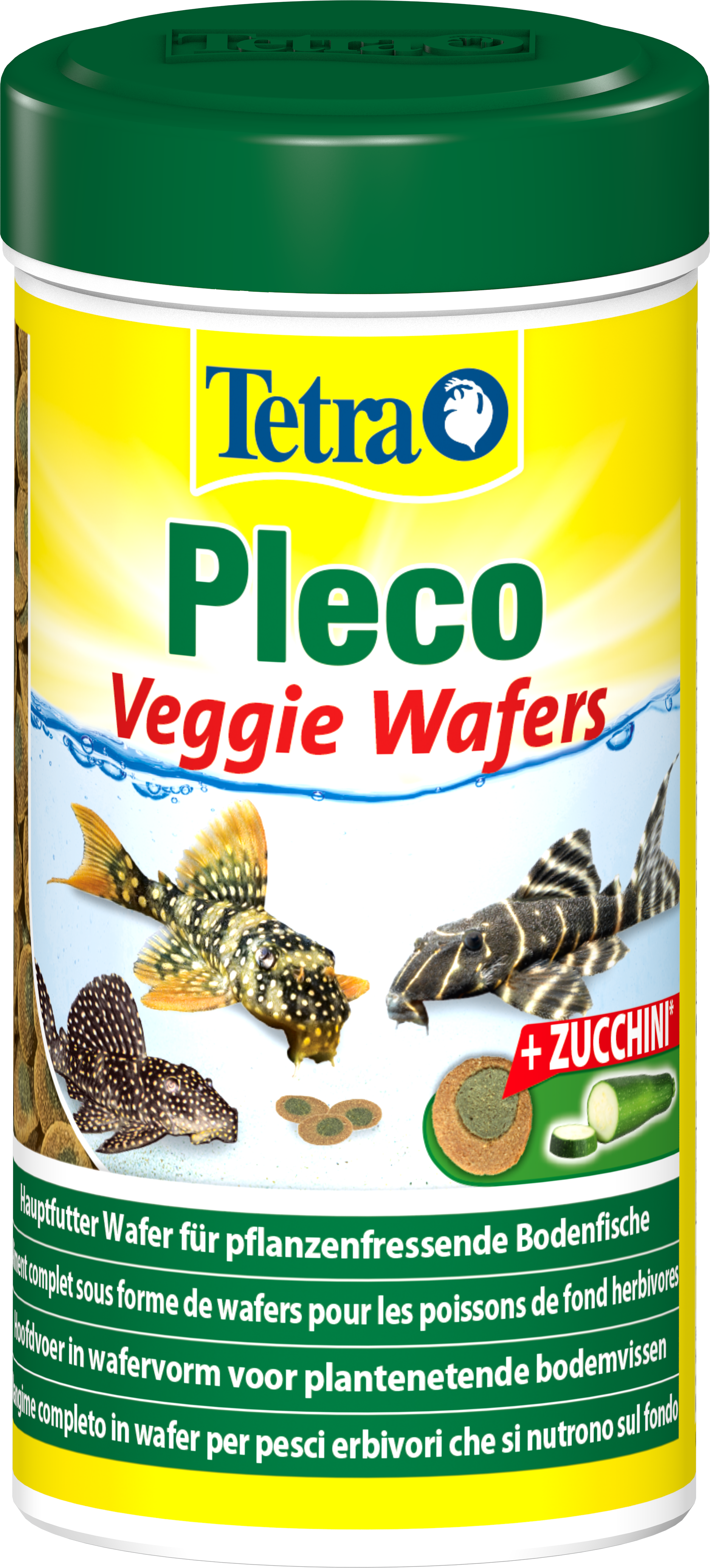 Tetra Pleco Veggie Wafers Bitkisel Dip Balık Yemi - 3.6LT