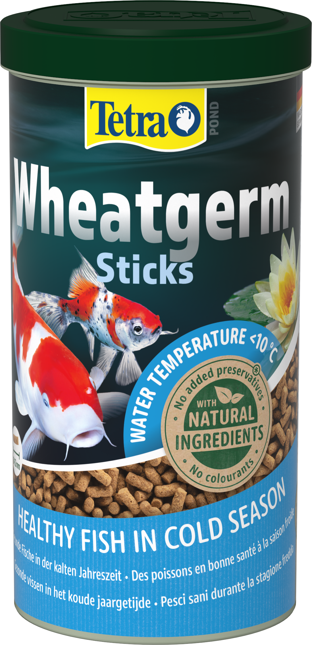 Tetra Pond Wheatgerm Sticks Havuz Balıkları Yemi - 1LT